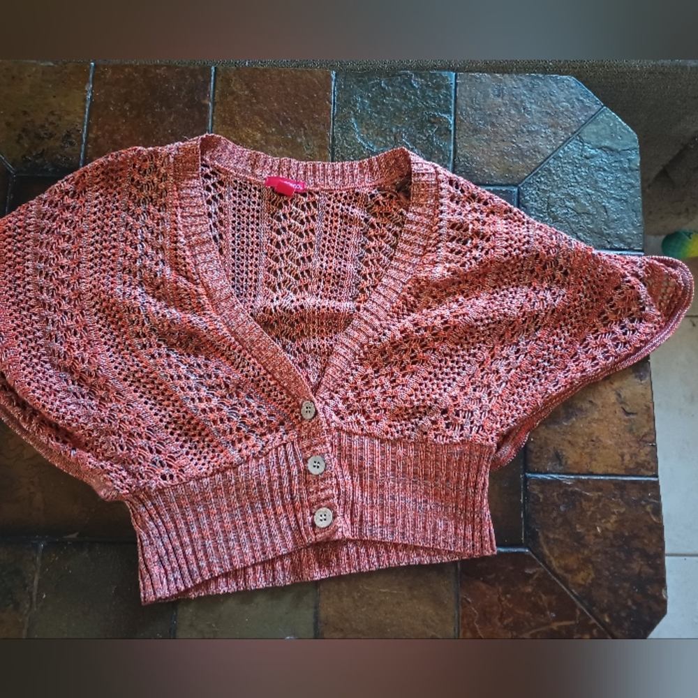 Bongo crop top cardigan size L